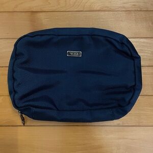 Tumi Blue Split Travel Pouch